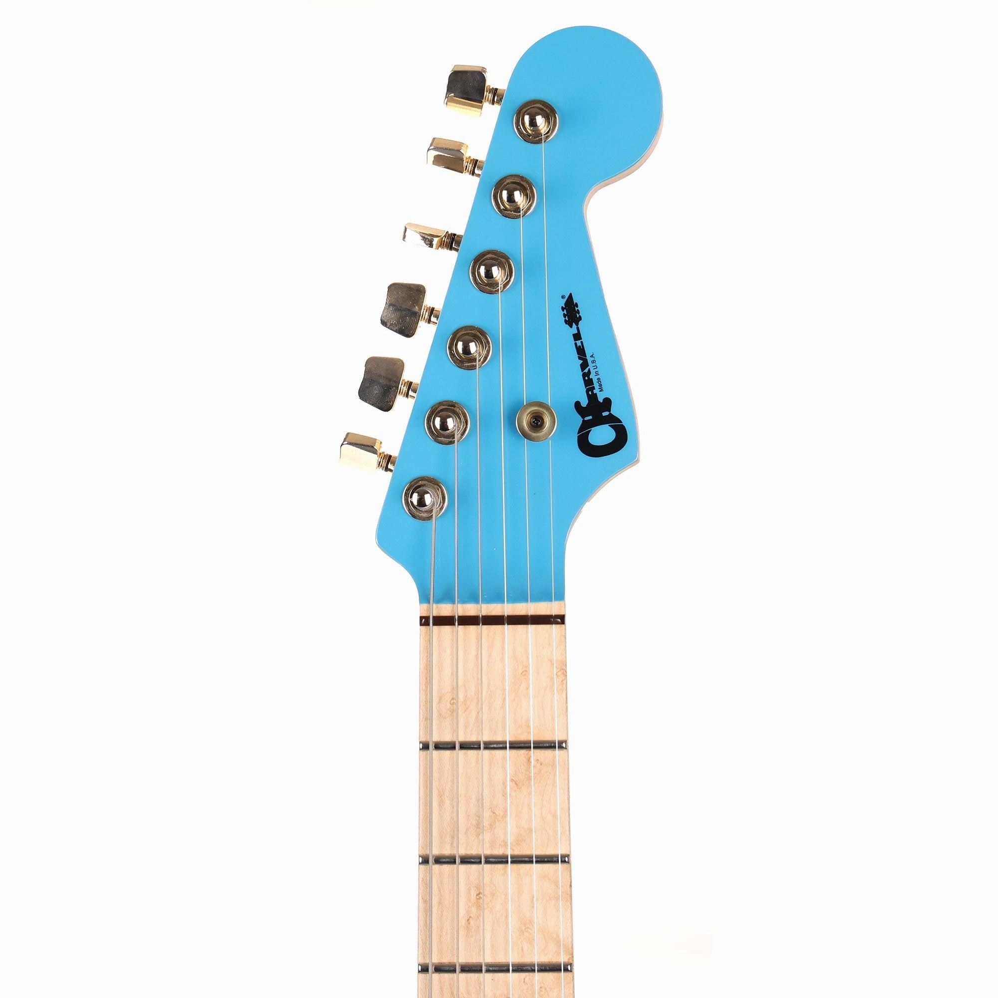 Charvel Custom Shop San Dimas Robins Egg Blue with Matching Headstock