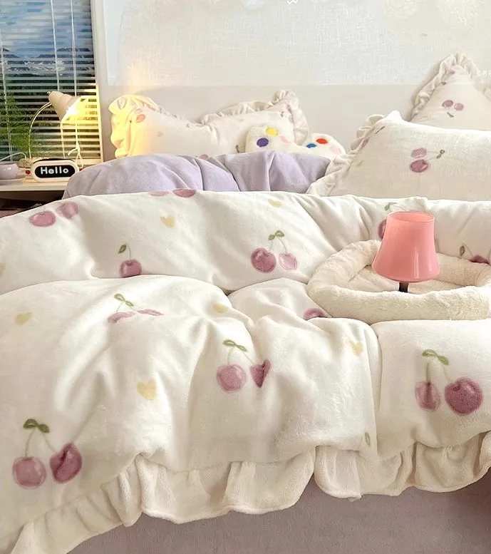 Cherry Cutie Pie Bedding Set