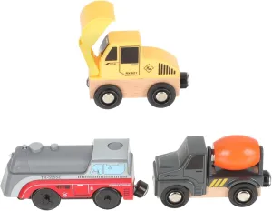 Children's Construction Car Models Kids Construction Truck Electric Vehicle Toys Kids Roadside Truck Model Safe Bright Colors