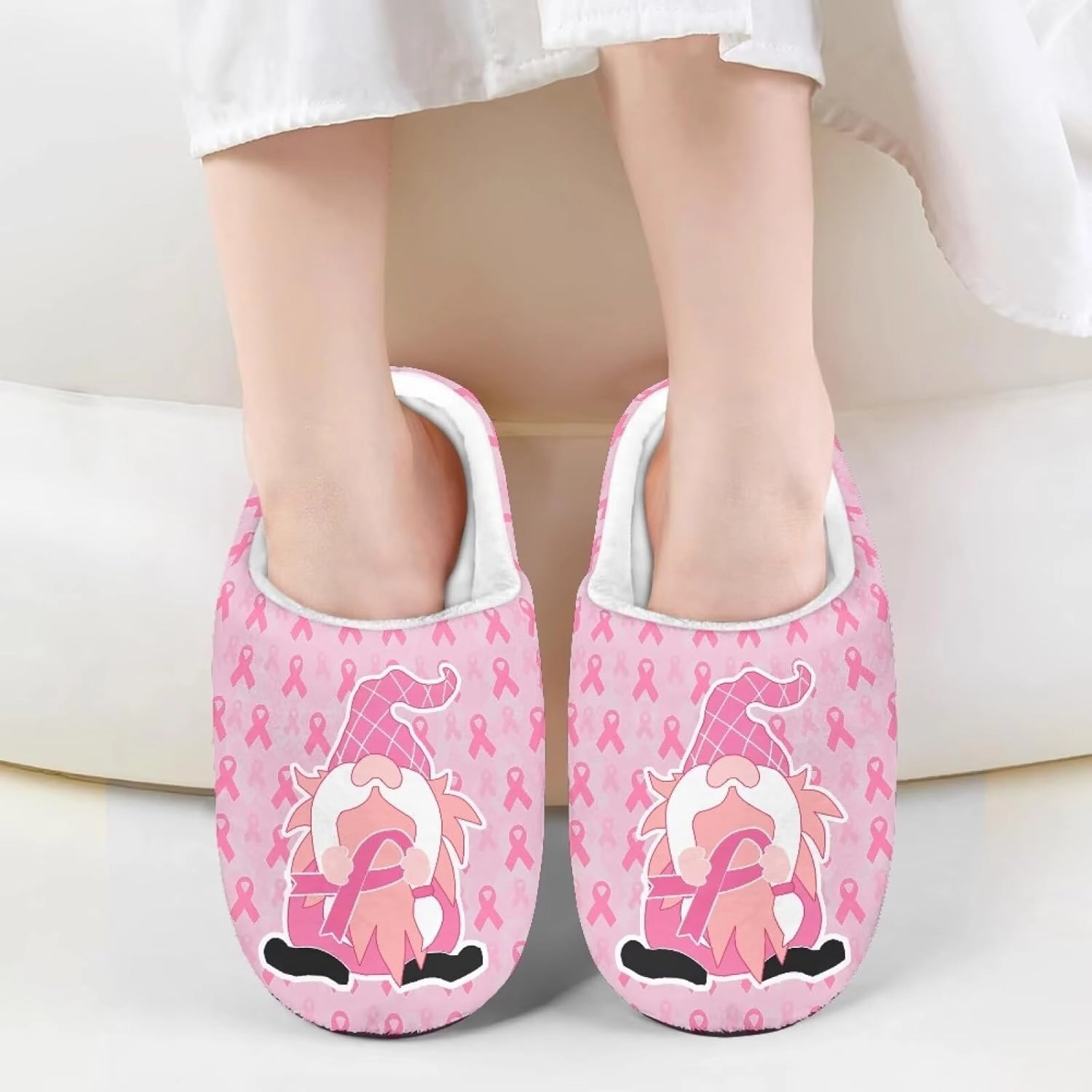 Christmas Slippers Christmas Slippers for Family Non-Slip Home Shoes for Men Woman