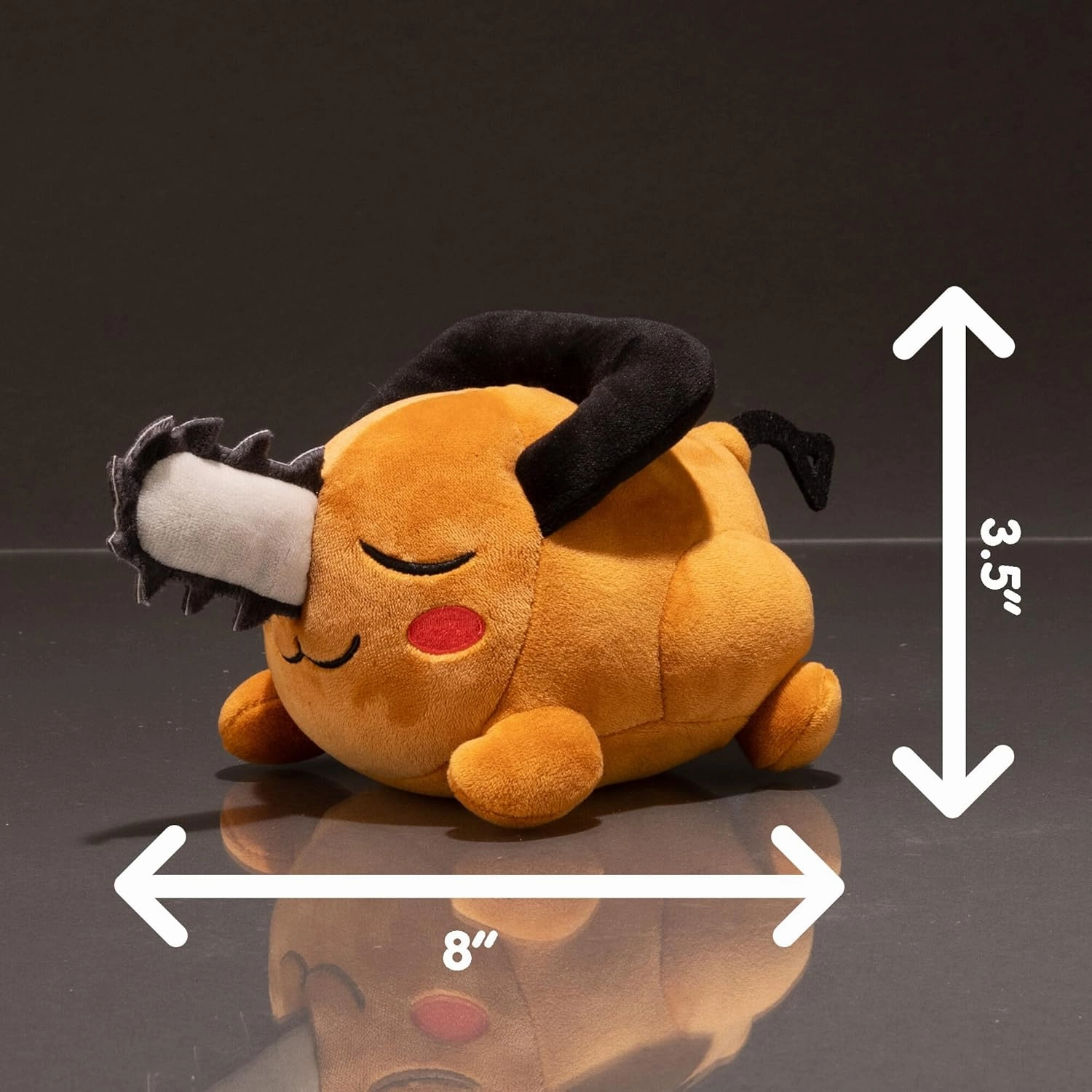 Club Mocchi Mocchi- Suya Suya Sleeping Friend Chainsaw Man Plushies - Pochita Plush - Collectible Chainsaw Man Figure - Soft and Squeezable Kawaii Anime Plush and Desk Decor - 8 Inch