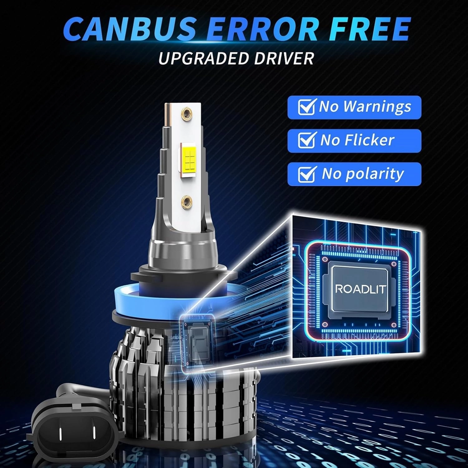Compatible for (Year: 2019 2020 2021 2022 2023) Dodge RAM Light Bulbs 1500 2500 3500, 9005 High Beam H-11 Low Beam h-11 Fog Lights, 6500K Light Set, Plug n Play, Powersports Bulbs - 6 Pack