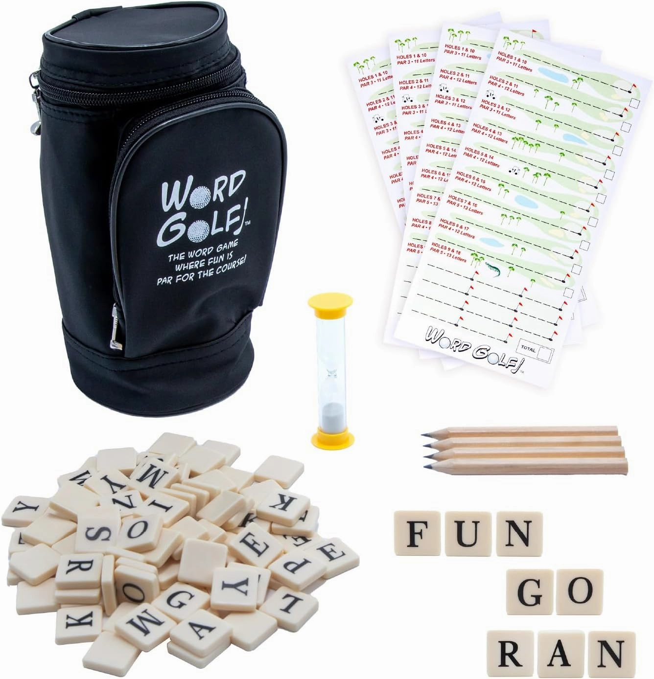 Continuum Games Word Golf The Word Game That is Par for The Course for Friends and Family 2  Players Ages 8 and Up