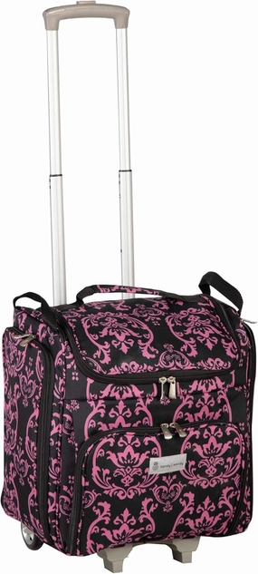 Crafter’s Tote Bag Organizer, Storage Bag for Craft Supply, and Scrapbooking Carrier w/Handle and Wheels