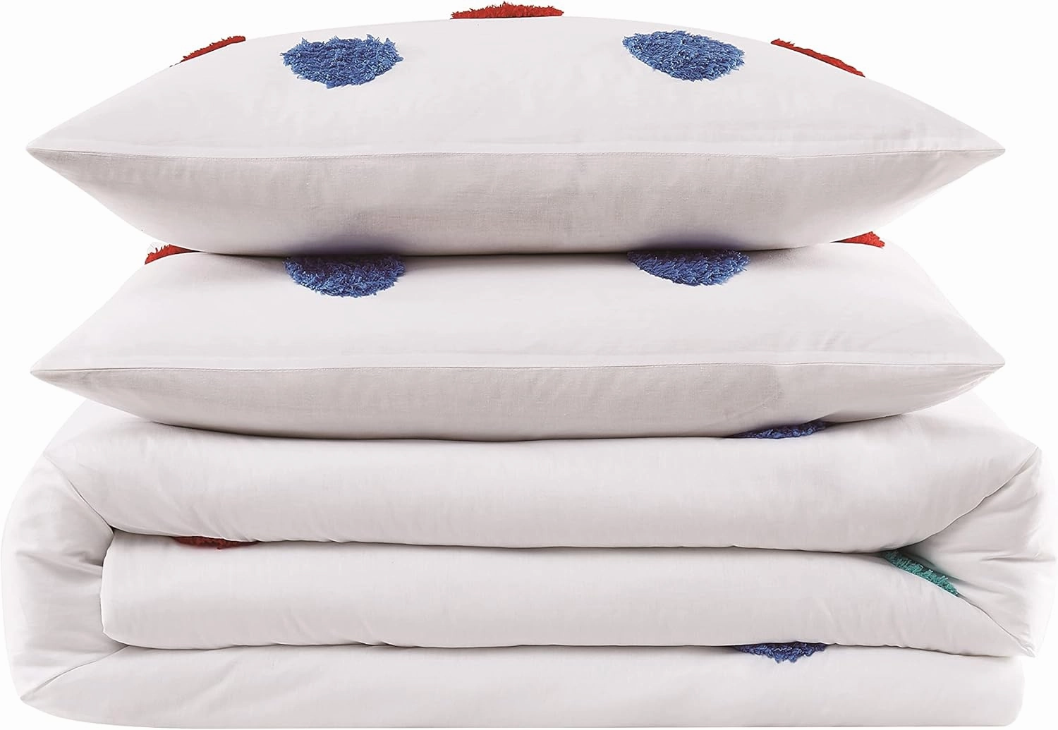 Crayola Fuzzy Dot 3 Piece Full/Queen Comforter Set