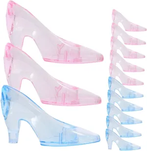Cute High Heel Christmas Ornaments Pcs PVC Miniature Doll Shoe High Heel Figurines for Wedding Birthday Dollhouse Accessory