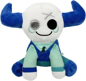 Cute Knight Plush, Popular Game Hollow Merch Stuffed Toy Collectible Character Birthday Gift for Kids (Blue)