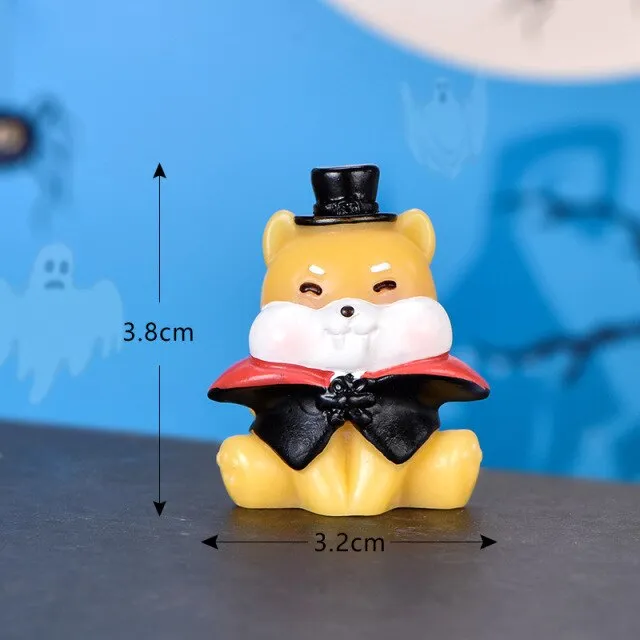 Cute Miniature Halloween Figurines