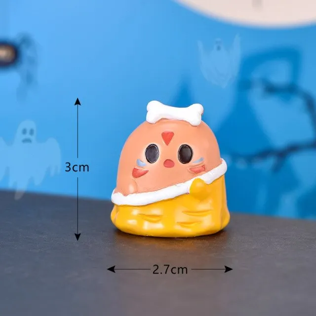 Cute Miniature Halloween Figurines