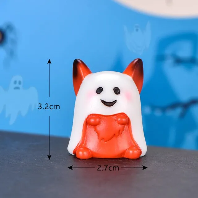 Cute Miniature Halloween Figurines