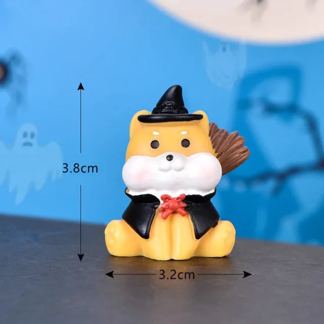 Cute Miniature Halloween Figurines