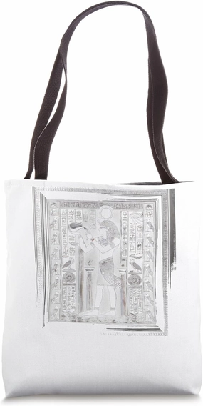 Cyber Anubis Art Graphic Vintage Tote Bag