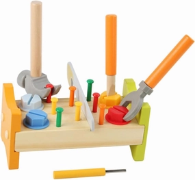 DECHOUS 1 Set Pounding Peg Workbench Babies Suits for Boys Pounding Peg Workbench Pounding Peg Workbench for Pounding Peg Workbench Wooden
