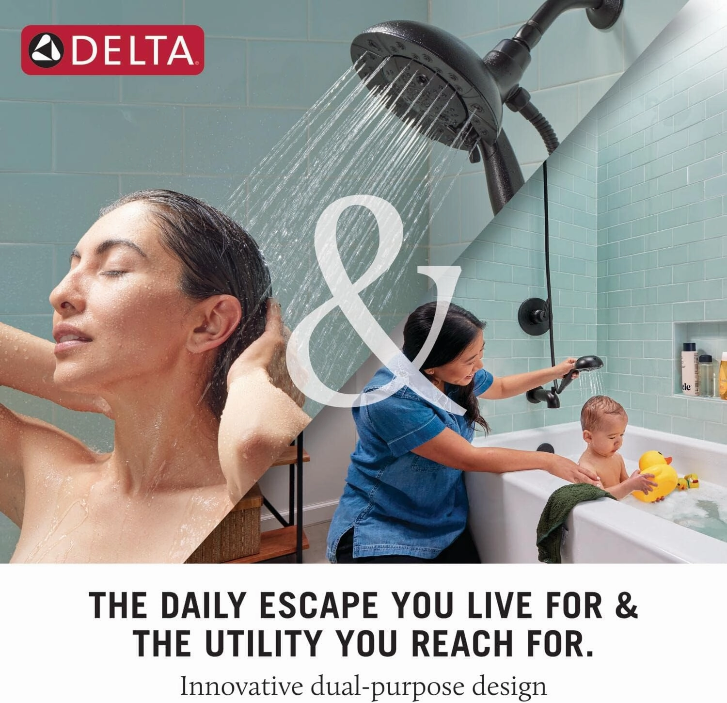 Delta 75486C Universal Hand Shower, Chrome