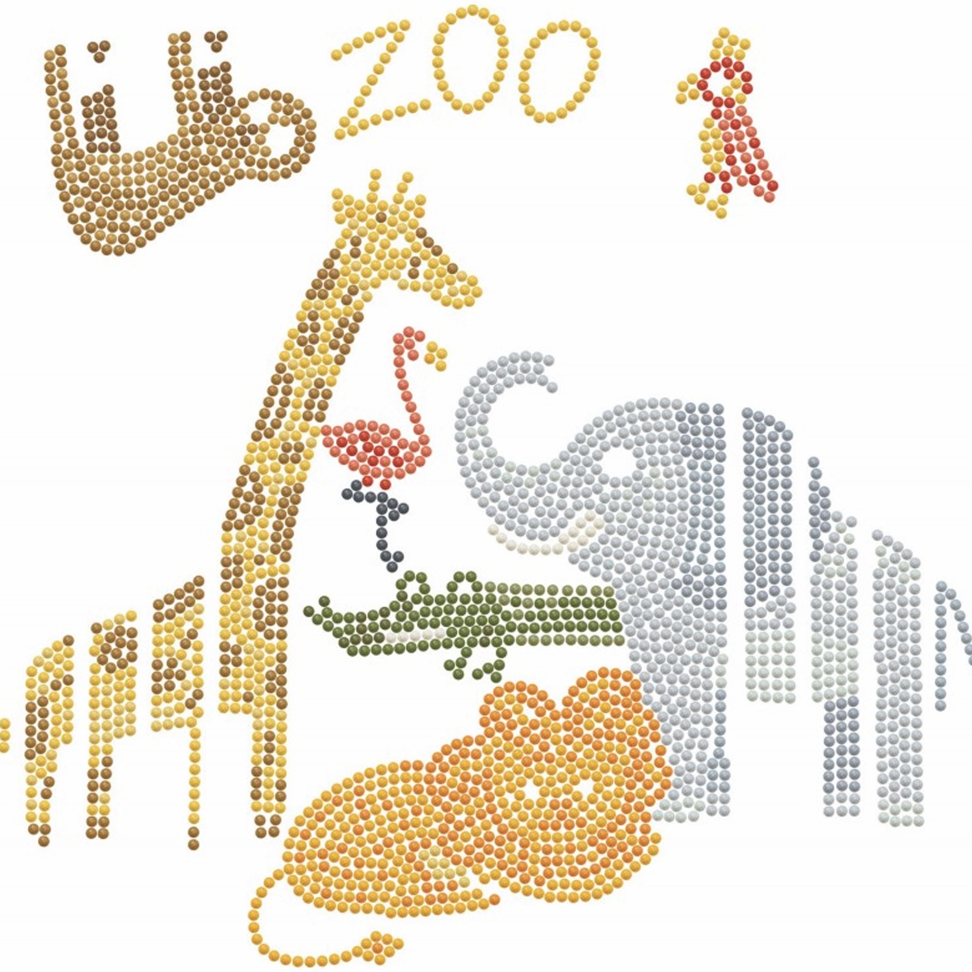 Diamond Dotz Dotz at the Zoo - 8.7 x 8.7 in
