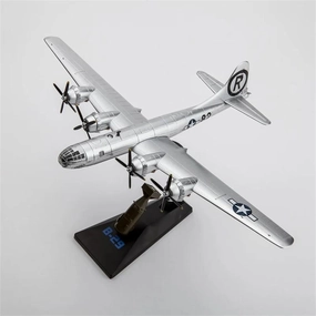 Die-cast 1 144 Simulated B29 Super Fortress Aircraft Model Souvenir Collection Miniatures Set