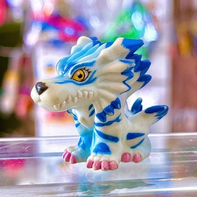 Digimon: Garurumon Finger Puppet Figure (Bandai, 1999)