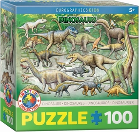 Dinosaurs 100 Piece Jigsaw Puzzle
