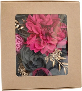 Distinctive Roses Box Portable Flower Packaging Box Wedding Decoration Bag Handbag For Birthday