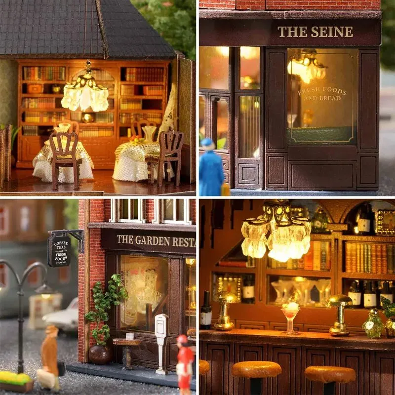 DIY Miniature House | Corner Restaurant