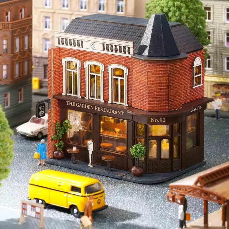 DIY Miniature House | Corner Restaurant
