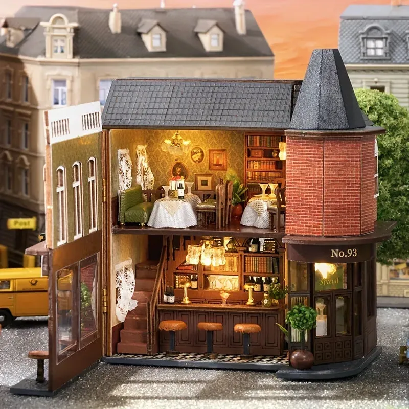 DIY Miniature House | Corner Restaurant