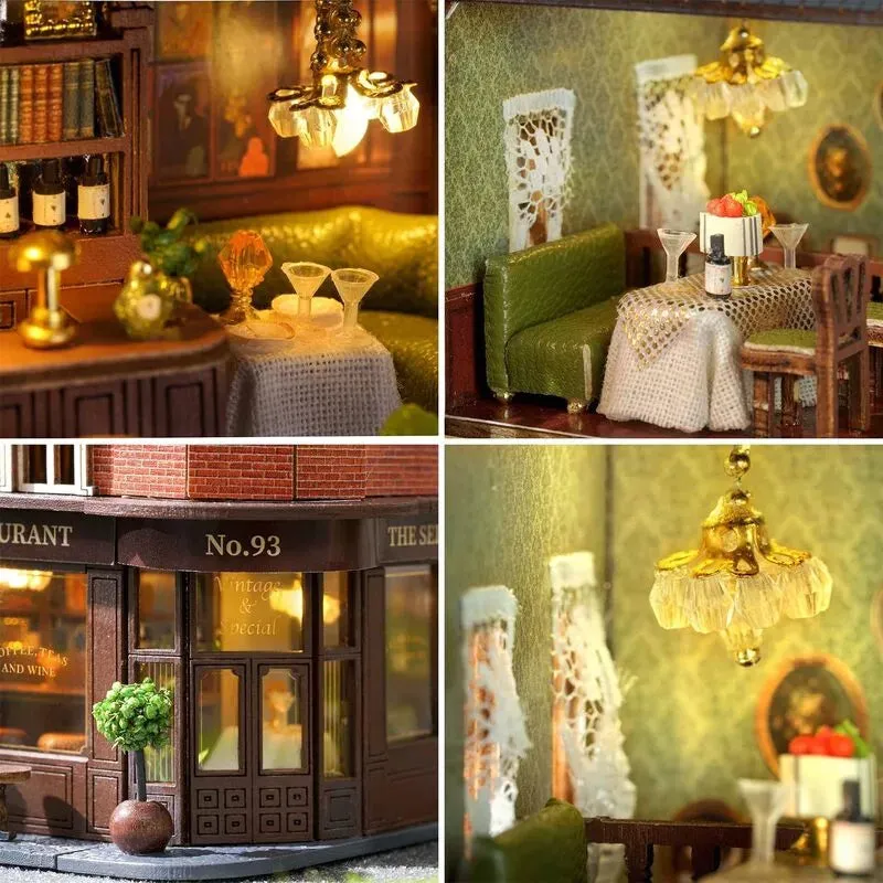 DIY Miniature House | Corner Restaurant