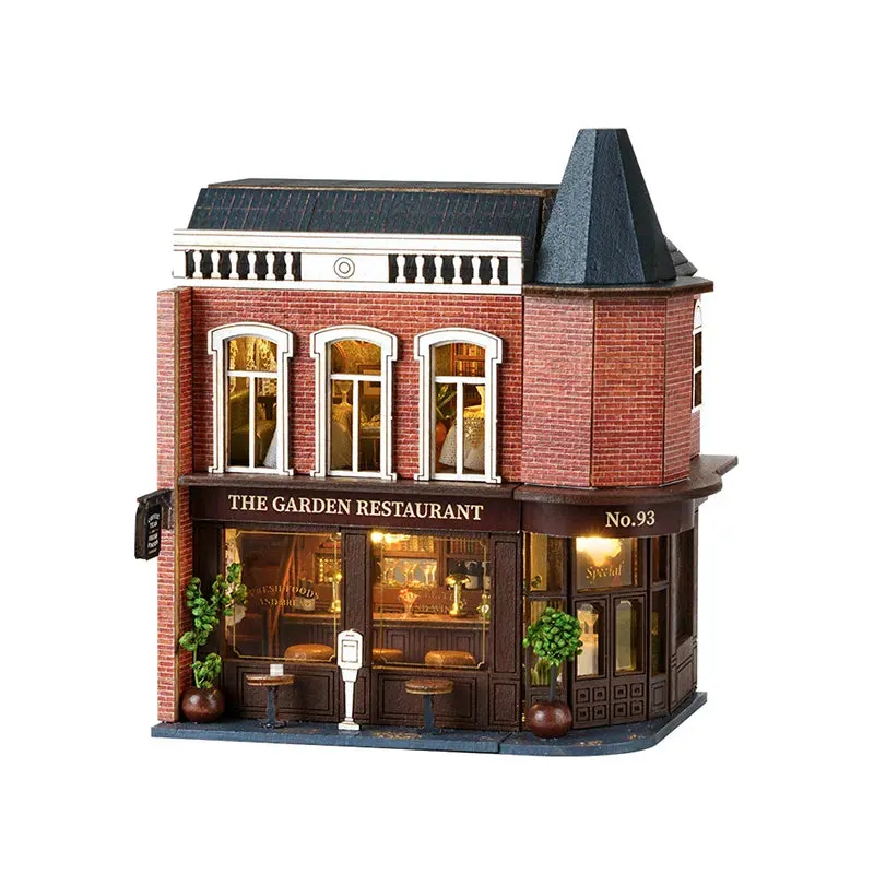 DIY Miniature House | Corner Restaurant