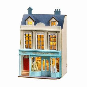 DIY Miniature House | Special Gift Shop Dollhouse Kit