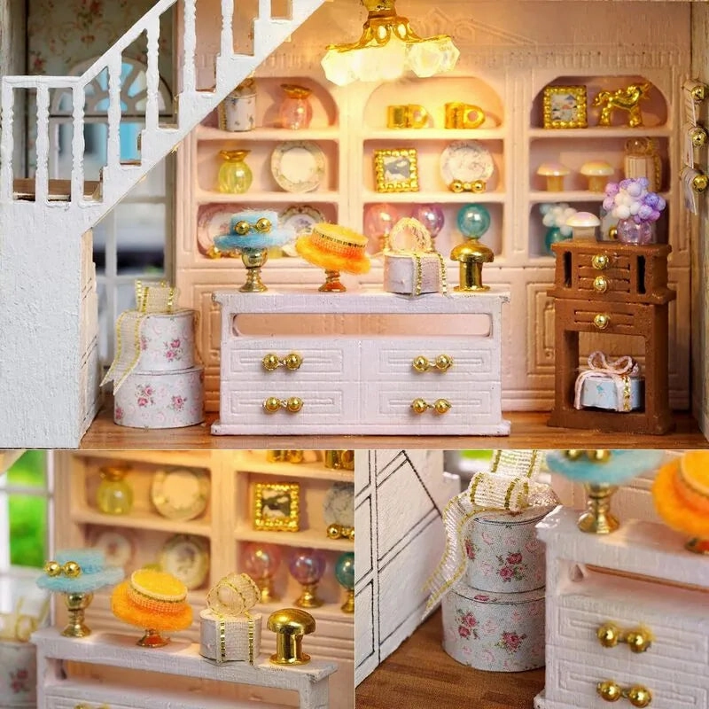 DIY Miniature House | Special Gift Shop Dollhouse Kit