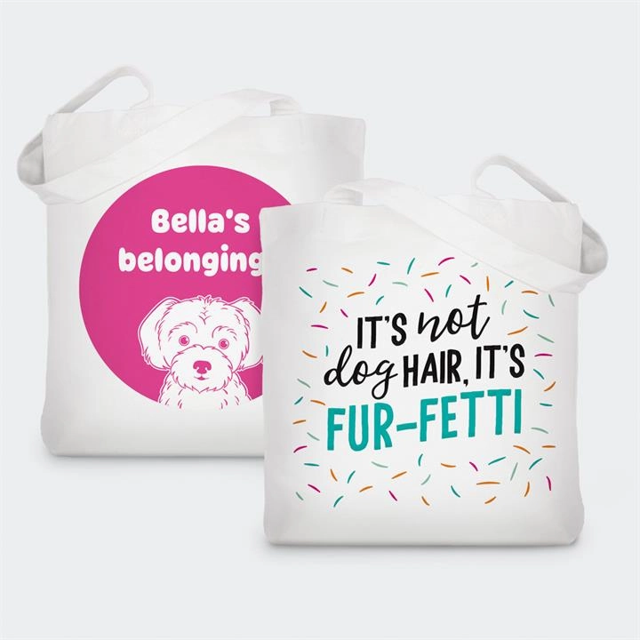 Dog Tote Bags