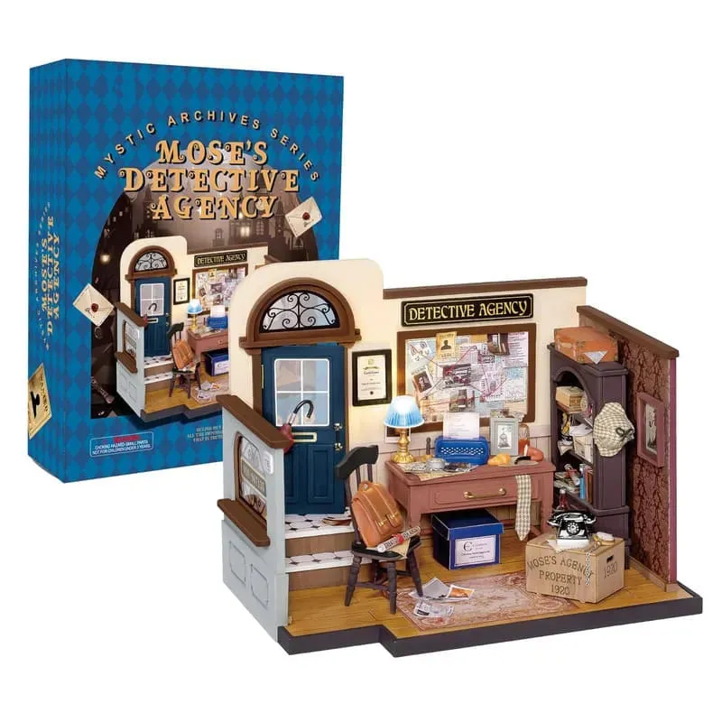 Dollhouse Room Kit|Mose's Detective Agency