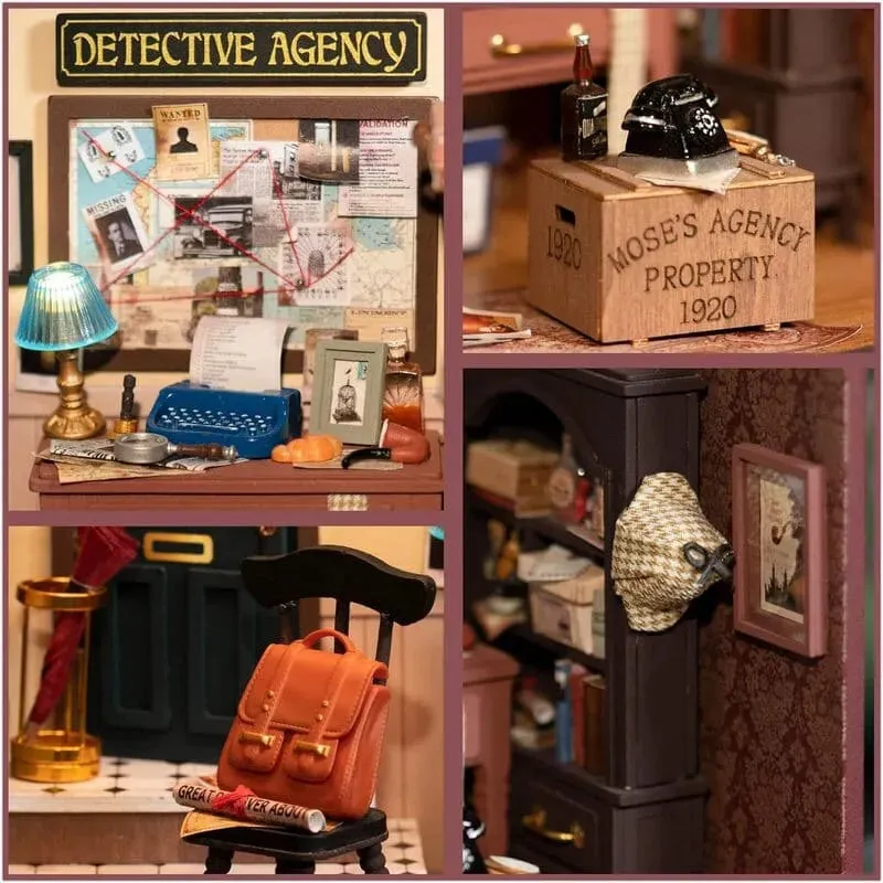 Dollhouse Room Kit|Mose's Detective Agency