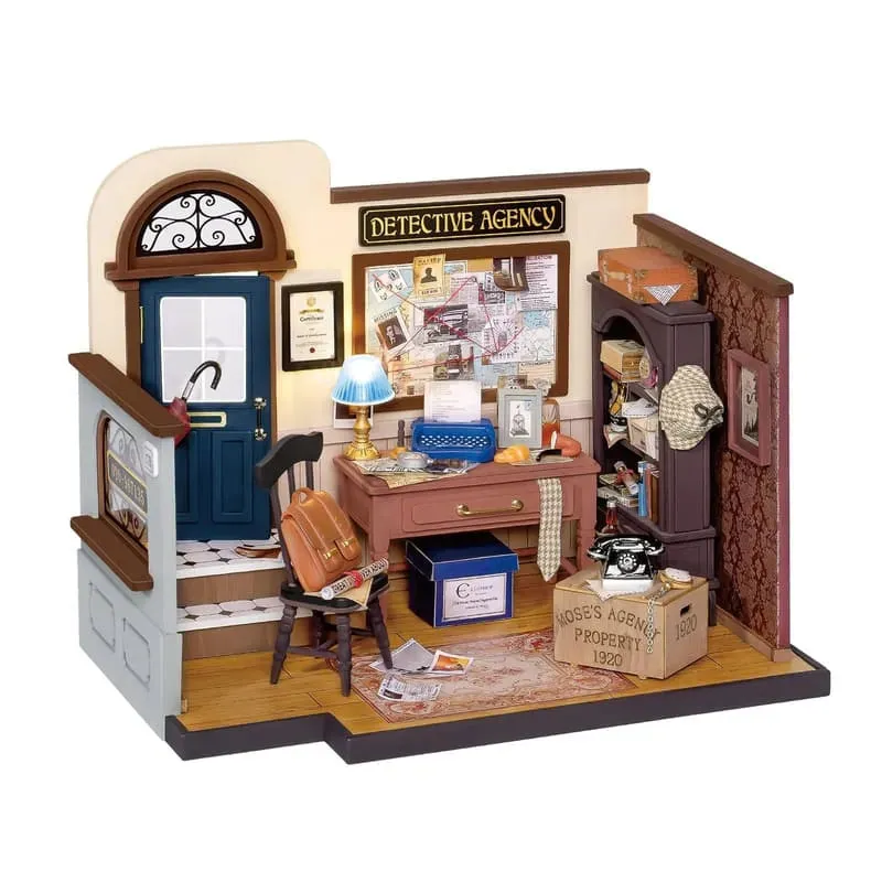 Dollhouse Room Kit|Mose's Detective Agency