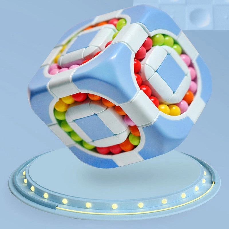 Educational  Magic Cube Puzzle-2 in 1 Magic Bean (5-10 Years)