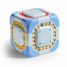 Educational  Magic Cube Puzzle-2 in 1 Magic Bean (5-10 Years)