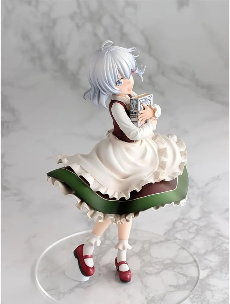 Elaina Figure Statue Standing Pose Models 8.66 Inch Cute Anime Figurine Girl Elaina Action Figures Collections Desktop Ornaments