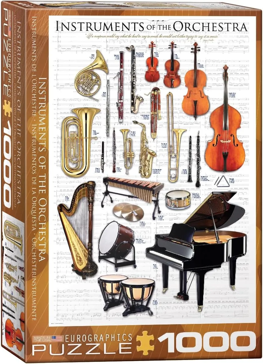 EuroGraphics Instruments of The Orchestra Puzzle (1000-Piece) (6000-1410)
