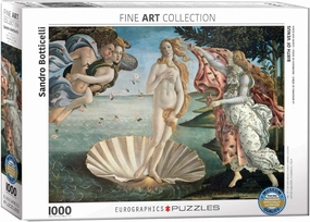 EuroGraphics Birth of Venus by Botticelli 1000 Piece Puzzle