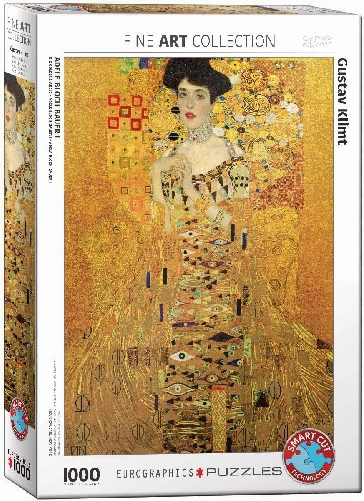 EuroGraphics Portrait of Adele Bloch Bauer by Gustav Klimt 1000 Piece Puzzle (6000-9947)