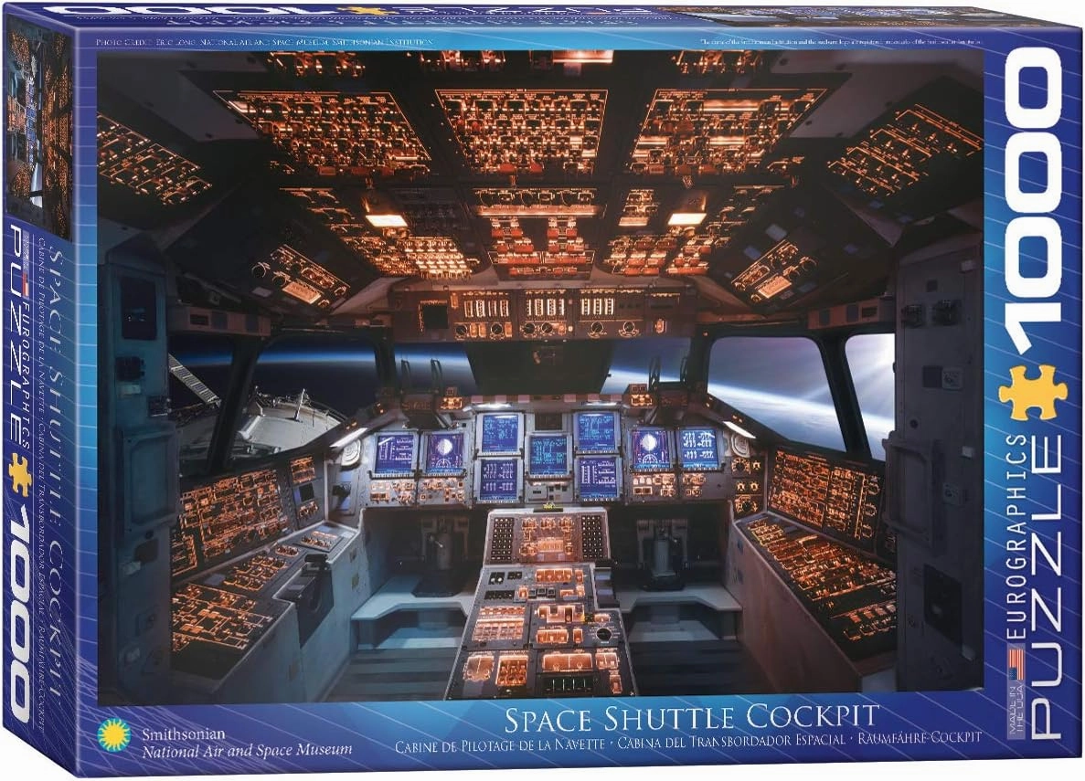 EuroGraphics Shuttle Cockpit 1000 Piece Puzzle