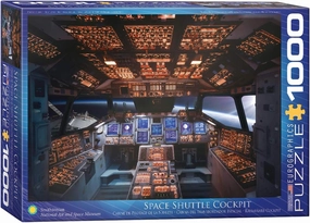 EuroGraphics Shuttle Cockpit 1000 Piece Puzzle