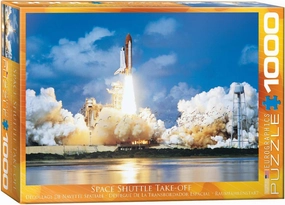 EuroGraphics Space Shuttle Take-Off 1000-Piece Puzzle