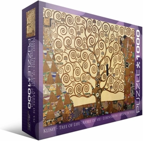 Eurographics Tree of Life by Gustav Klimt 1000-Piece Puzzle