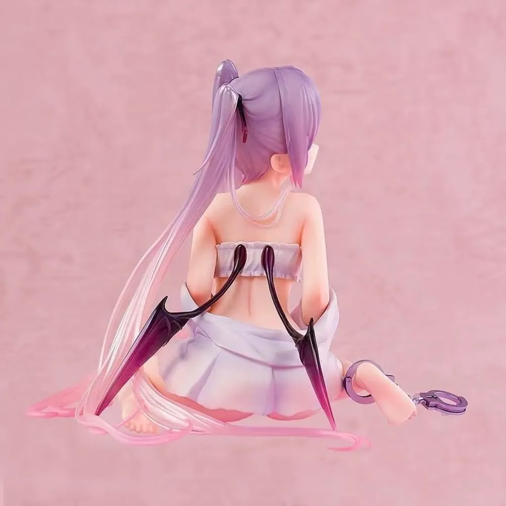 Eve Body Harness Action Figure Kneeling Pose Original Painting Girl Figure 14cm Handmade Cute Figurine Models Ornaments Desktop Collections