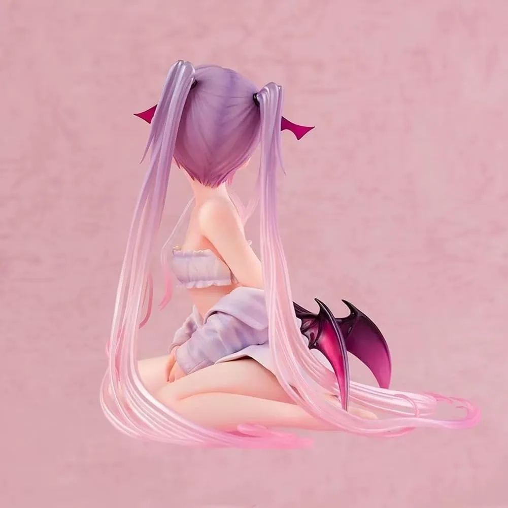 Eve Body Harness Action Figure Kneeling Pose Original Painting Girl Figure 14cm Handmade Cute Figurine Models Ornaments Desktop Collections