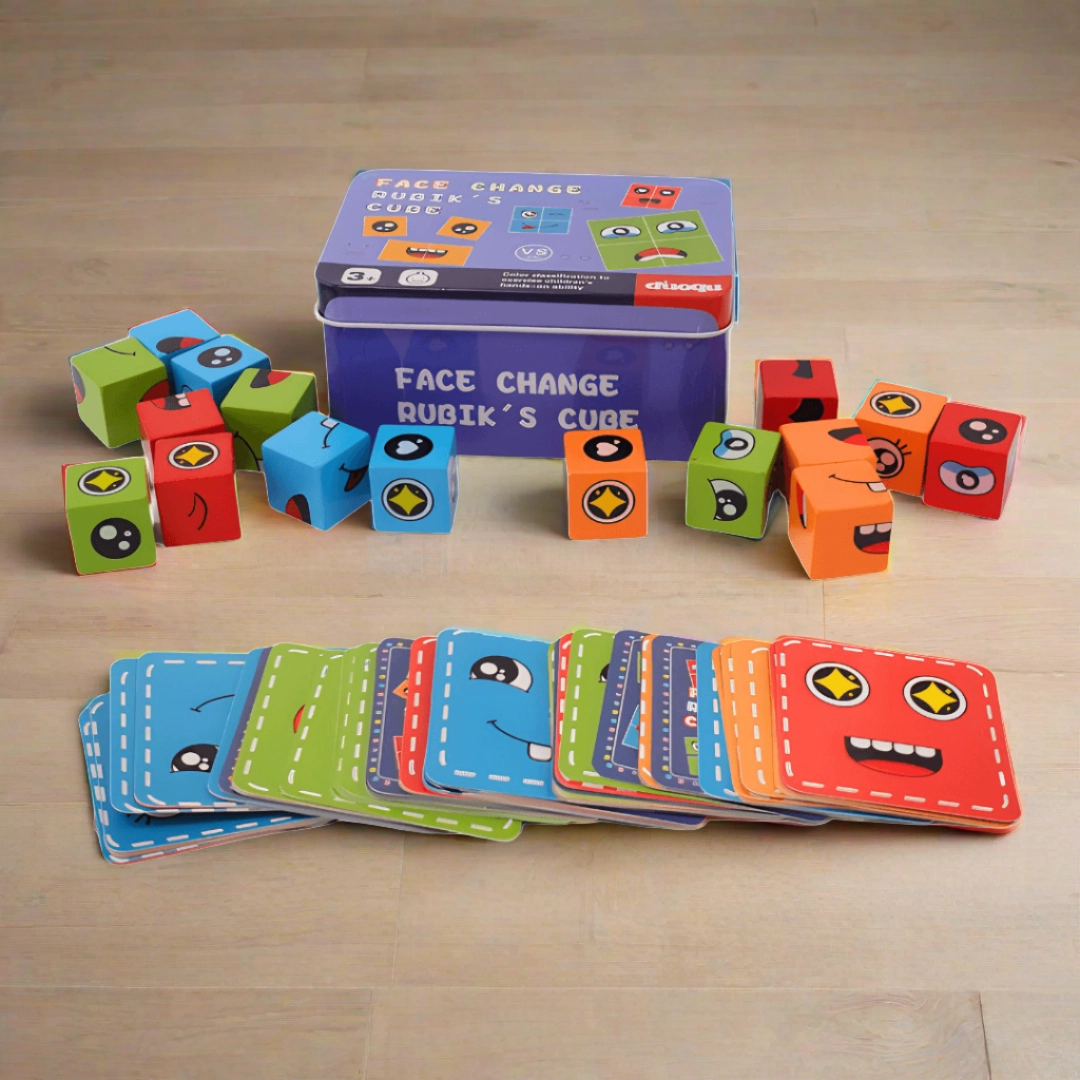 Face Change Rubik's Cube Puzzle