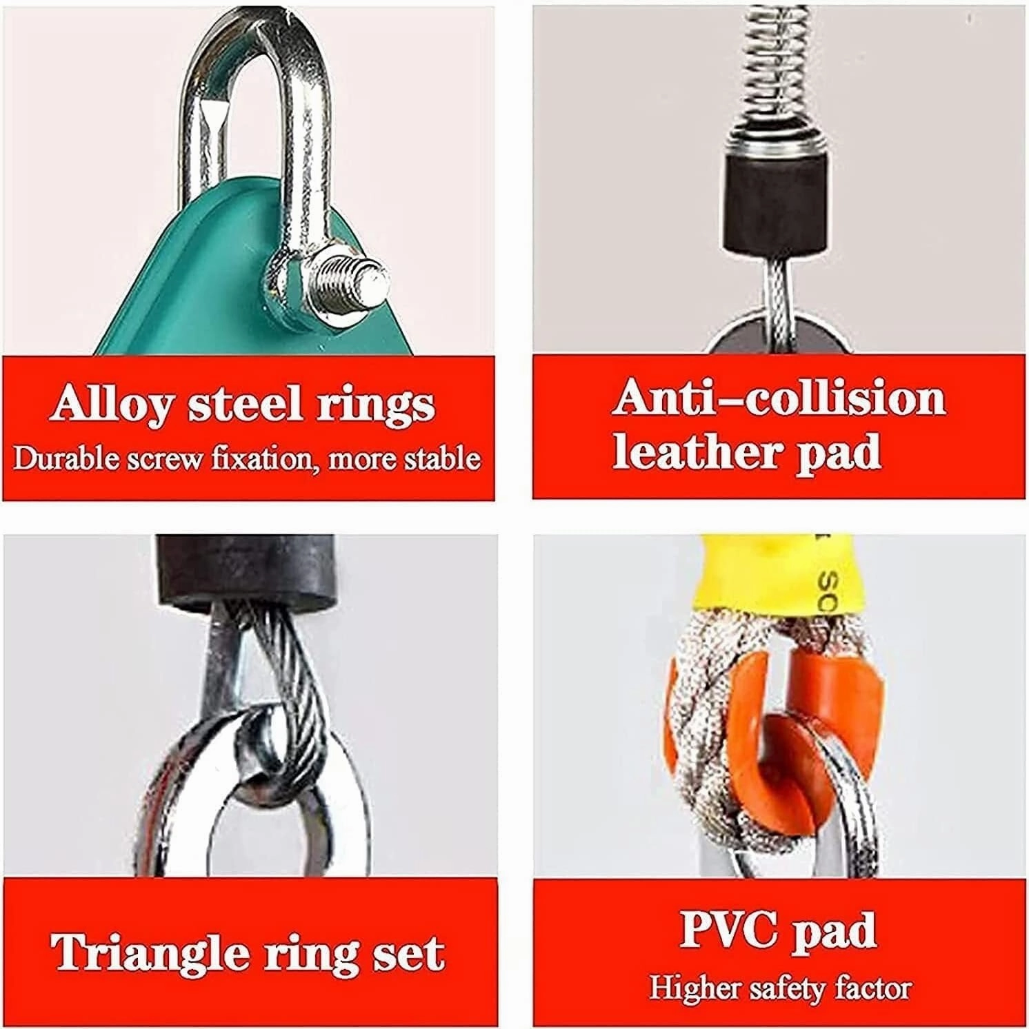 Fall Protection Self-Retracting Lifeline with Shock Absorbing Lanyard, 5m Height Safety Device for Roofing & Construction