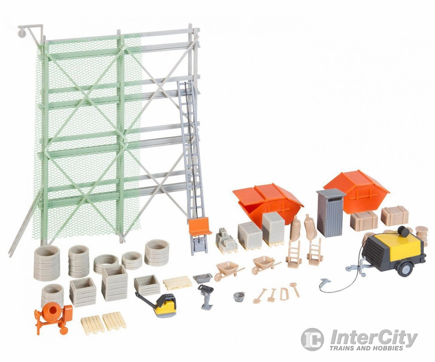 Faller 180345 HO Building site equipment set