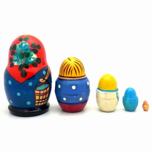Family Small Nesting Doll Set